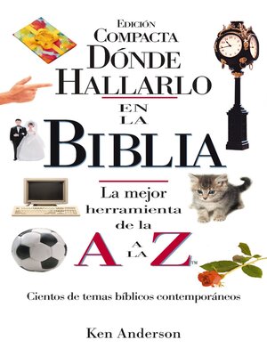 cover image of Donde Hallarlo en la Biblia edición compacta